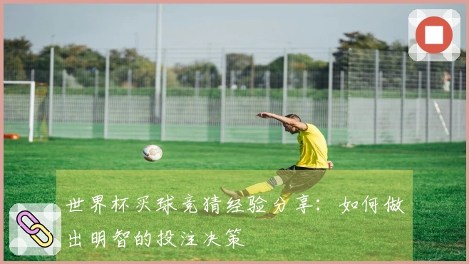 世界杯买球竞猜经验分享：如何做出明智的投注决策